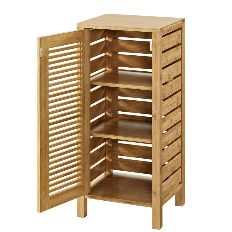 Dotted Line™ Ayden Solid Wood Freestanding Bathroom & Reviews Wayfair